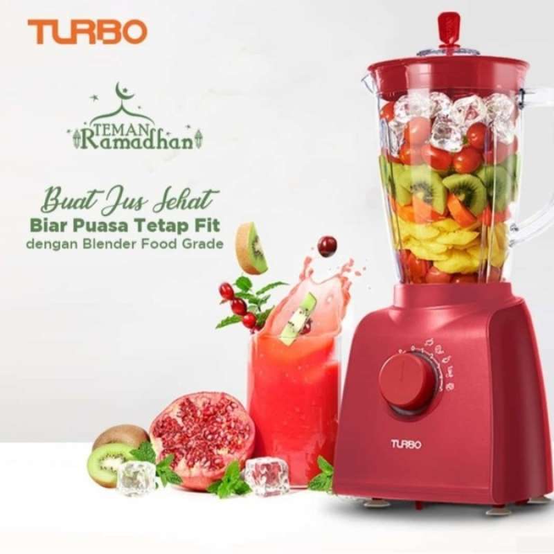 Jual Blender Turbo EHM8000 Blender Heavy Duty Es Hancur Hitungan Detik