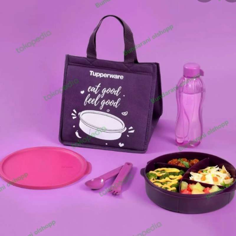 Jual TERJAMIN tupperware fit to go lunch box di Seller Cv.SNJ Abadi