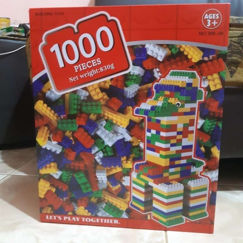 Jual Lego Blocks / Balok / Bricks Classic 1000 Pcs di Seller DENTA TOYS