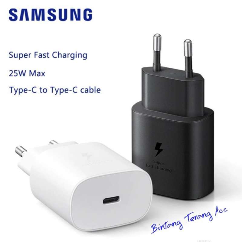 Jual Charger Samsung Galaxy Note 20 Ultra Super Fas   t Charging 25W Type