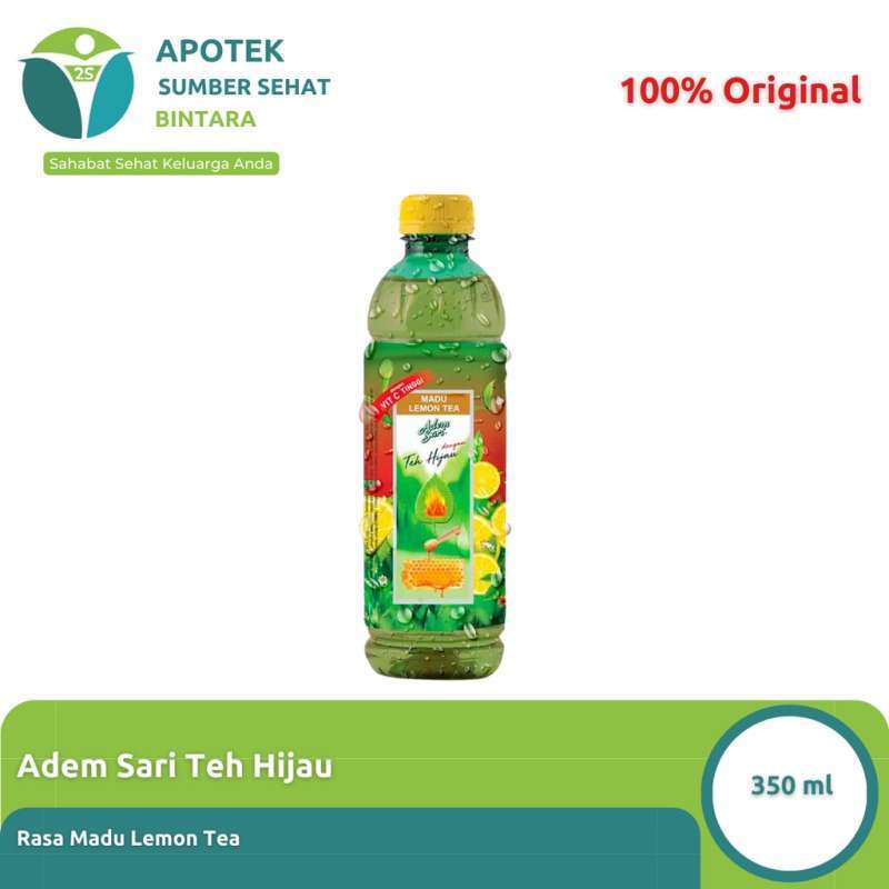 Jual Adem Sari Teh Hijau Madu Lemon Tea di Seller Apotek Sumber Sehat ...
