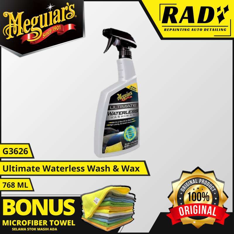 Jual Meguiars Ultimate Waterless Wash & Wax 768ml G3626 Meguiar's di