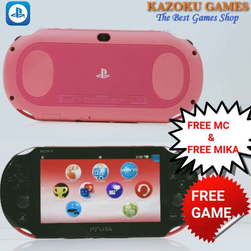 Jual PS VITA PSVITA SONY PLAYSTATION VITA SLIM +GAME HENKAKU CFW HEN