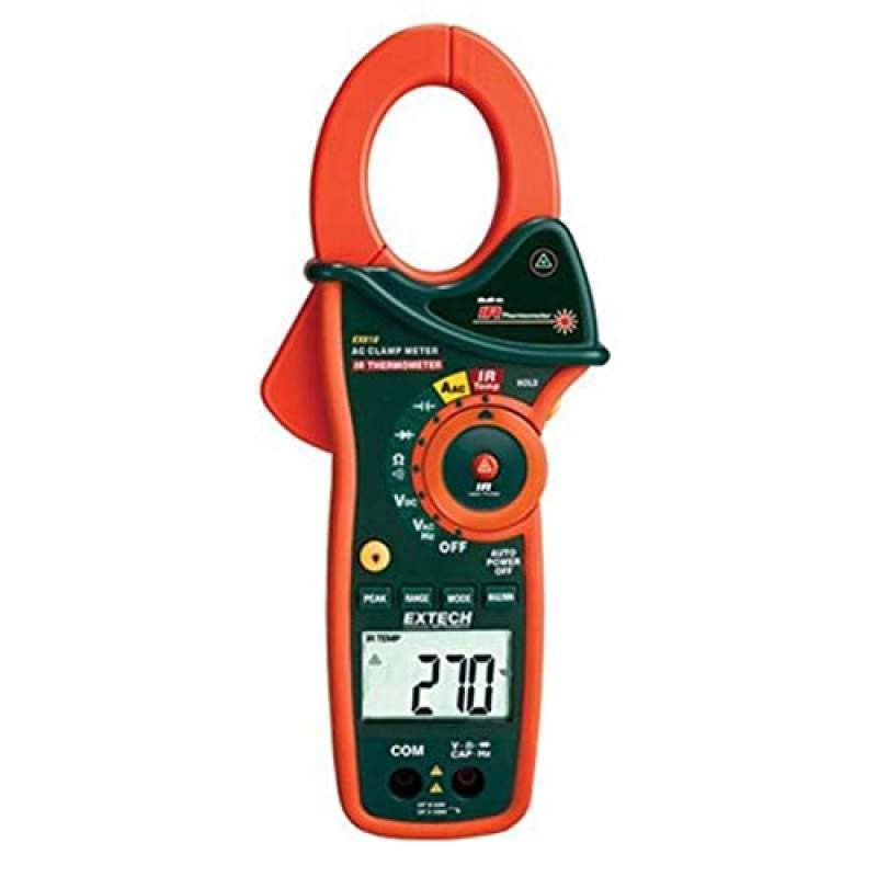 Promo Extech EX810 1000A Clamp Meter with Infrared Thermometer Diskon ...