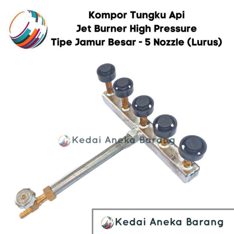 Jual Kompor Jamur B 5 Burner Api Lurus High Pressure Tekanan Tinggi Gas ...