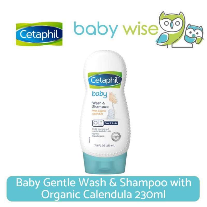 Cetaphil Loção para o corpo Baby Wash & Shampoo Plus, essencial para a