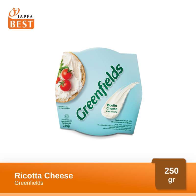 Jual Ricotta Cheese / Keju Ricotta Greenfields 250gr di Seller Japfa