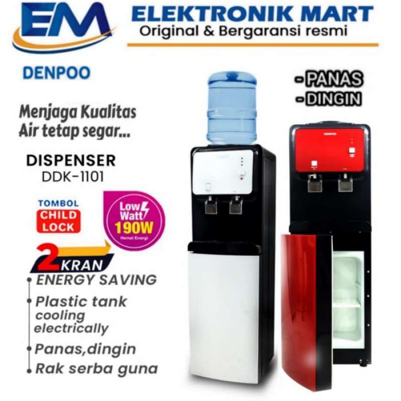 Jual Modena Water Dispenser DD 7106 L (Bottom Loading/Galon Bawah) di