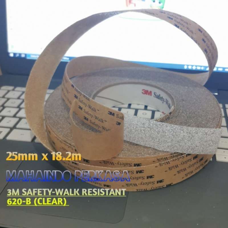 Promo 3M Safety Walk Tape Bening / Clear Anti Slip Tangga Lantai Licin Diskon 38 di Seller