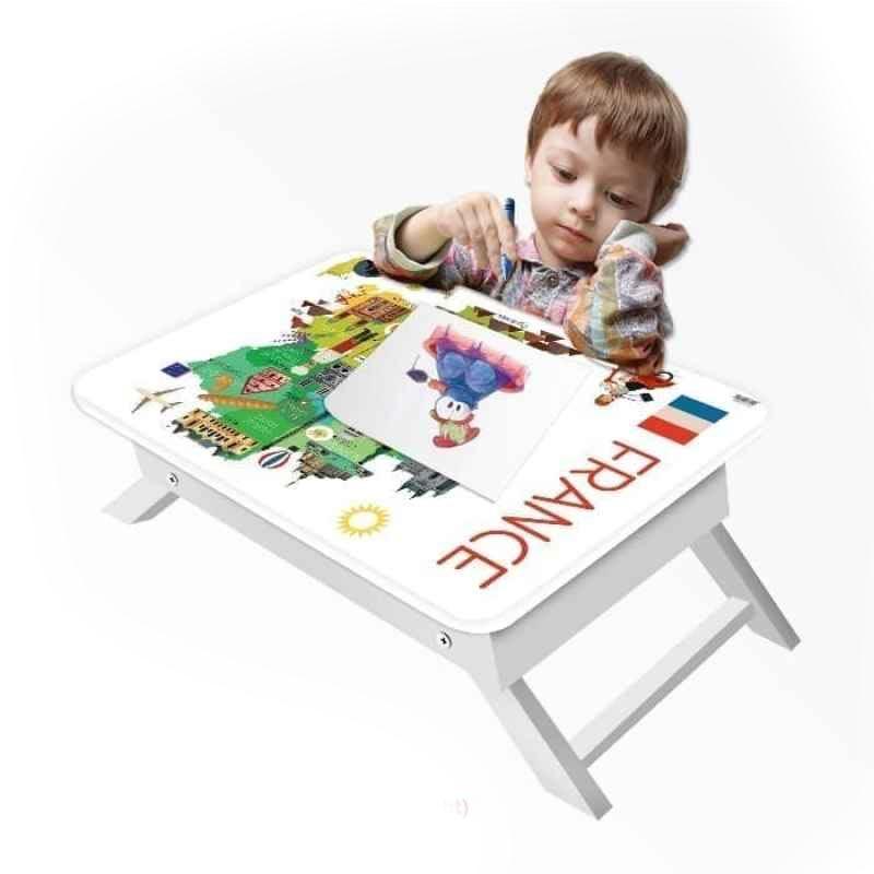 Jual Cubicfun France Mini Folding Table [48 x 30 cm] MULTICOLOR di Seller Cubicfun Indonesia