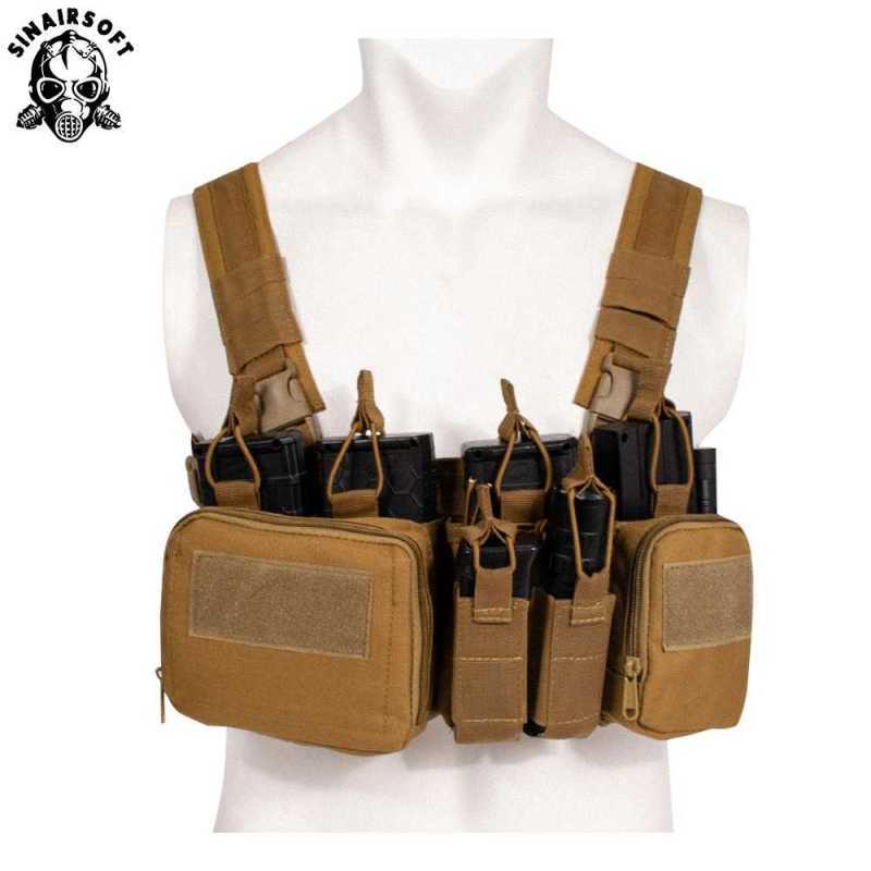 Jual Sinairsoft Rompi Tactical Chest Rig Vest Airsoft Gun Cs - Sst07 ...