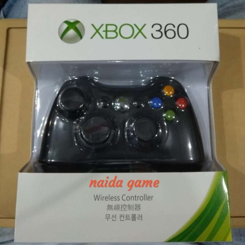 Promo stik xbox 360 wireless ori / microsoft controller wireless ori