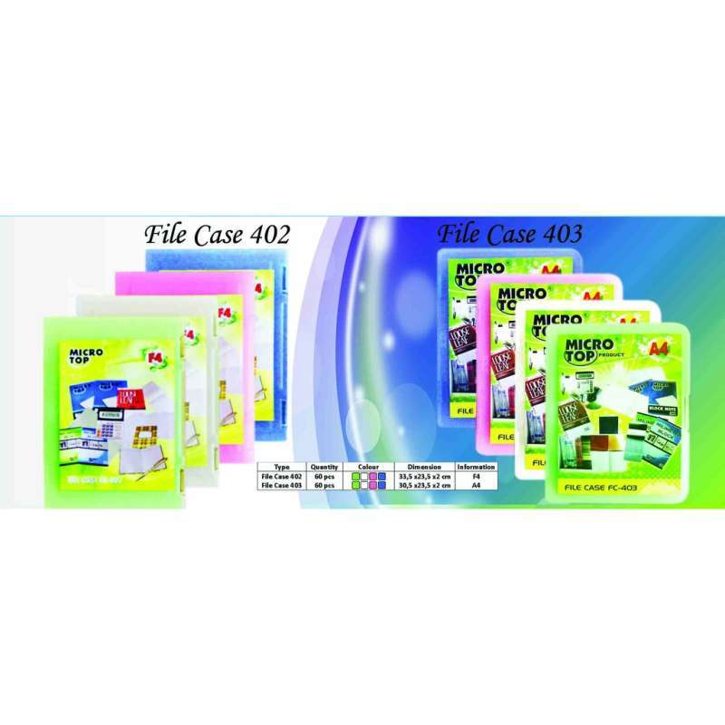 Jual SOS Map File Case MICROTOP 402 / Map Dokumen Case / Map Dokumen