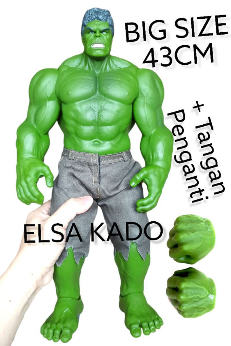 Figurine Hulk Avengers Endgame - 28 Cm - Collection Marvel - Idéal