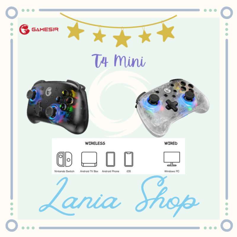 Promo GAMESIR T4 MINI - Multi-Platform Gaming Controller - Dual Mode ...