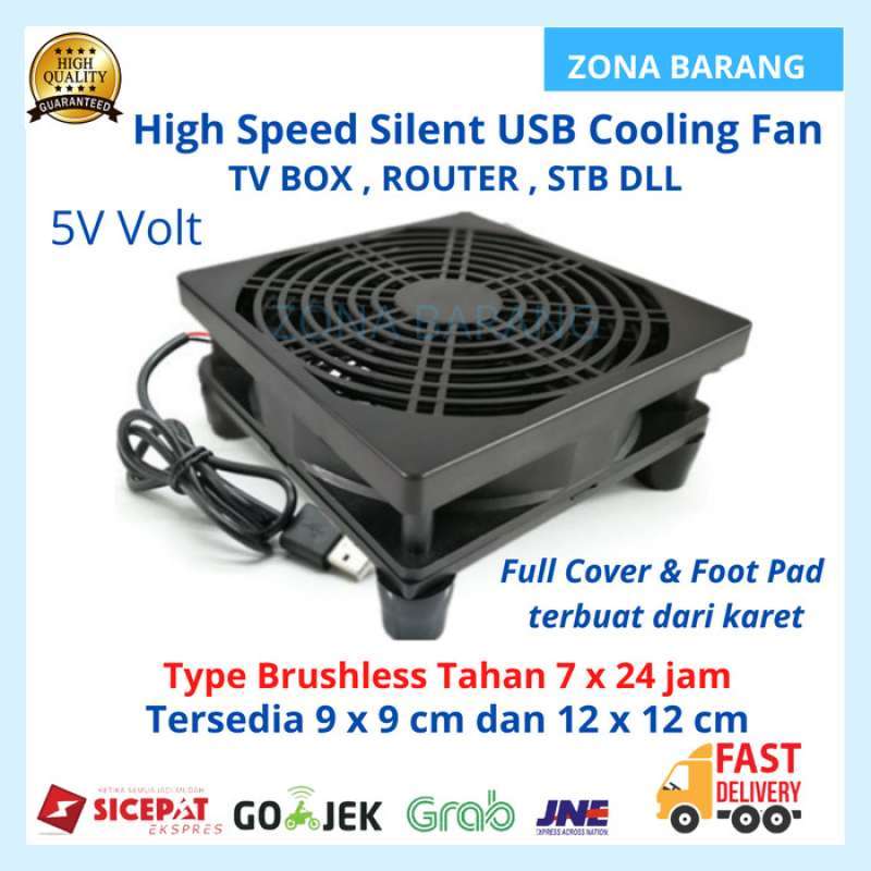 Jual USB Fan kipas Cooling pendigin TV Box Wifi Router Set top box di ...