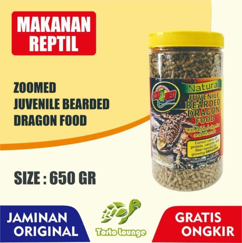 Dragon Food Juvenile Trockenfutter Für Junge Bartagamen – 100 G, Nährstoffreich