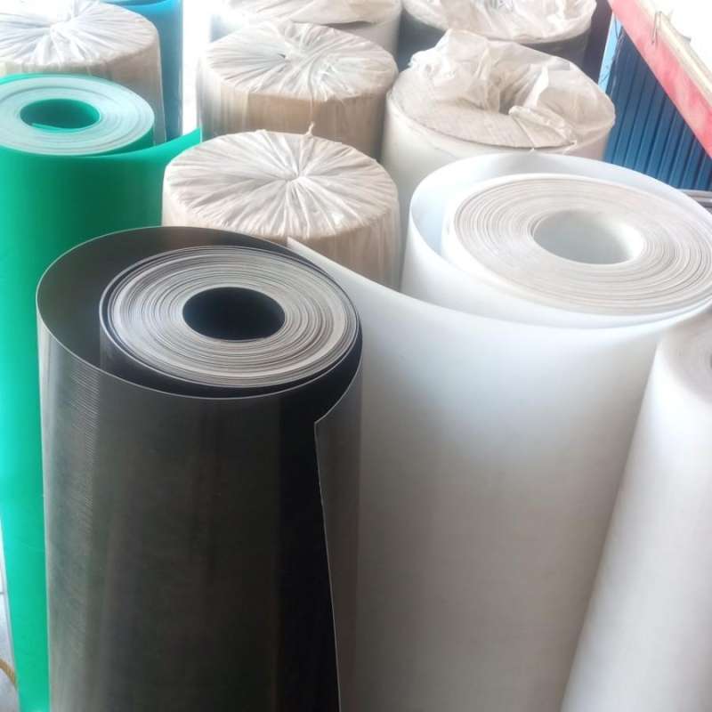 Jual Fiber Penutup Pagar / Fiber Plat Motif Garis Minimalis 0.8mm Asli