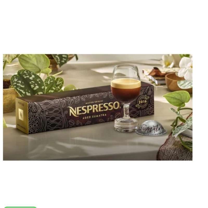 Jual Nespresso Vertuo Aged Sumatra coffee capsules LIMITED EDITION di