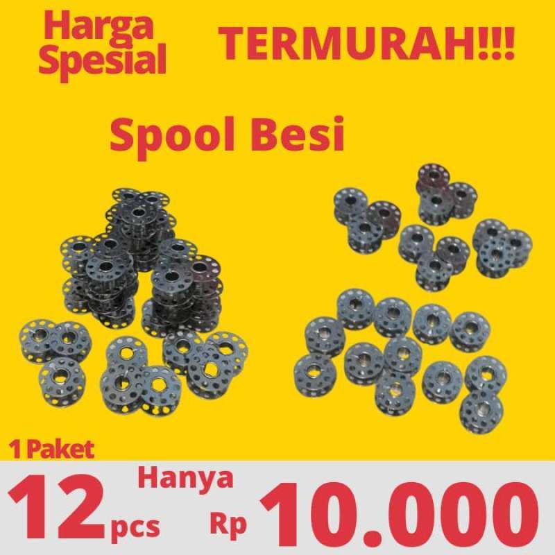 Spool Besi Jual Spool/Bobbin Besi Mesin Jahit Klasik/Kepala Hitam di Seller Mesin ...