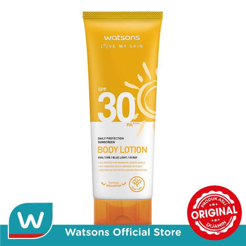 Promo Watsons Daily Protection Sunscreen Body Lotion SPF30 PA+++ 100ml