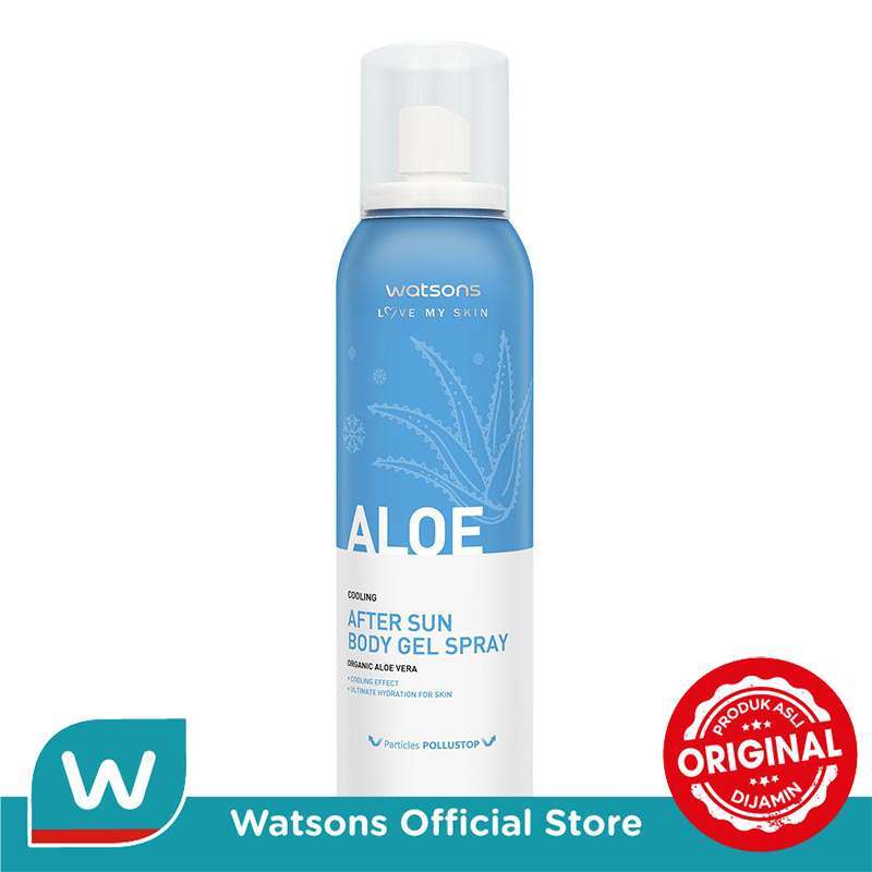 Promo Watsons Aloe Cooling After Sun Body Gel Spray 90ml Diskon 58 di