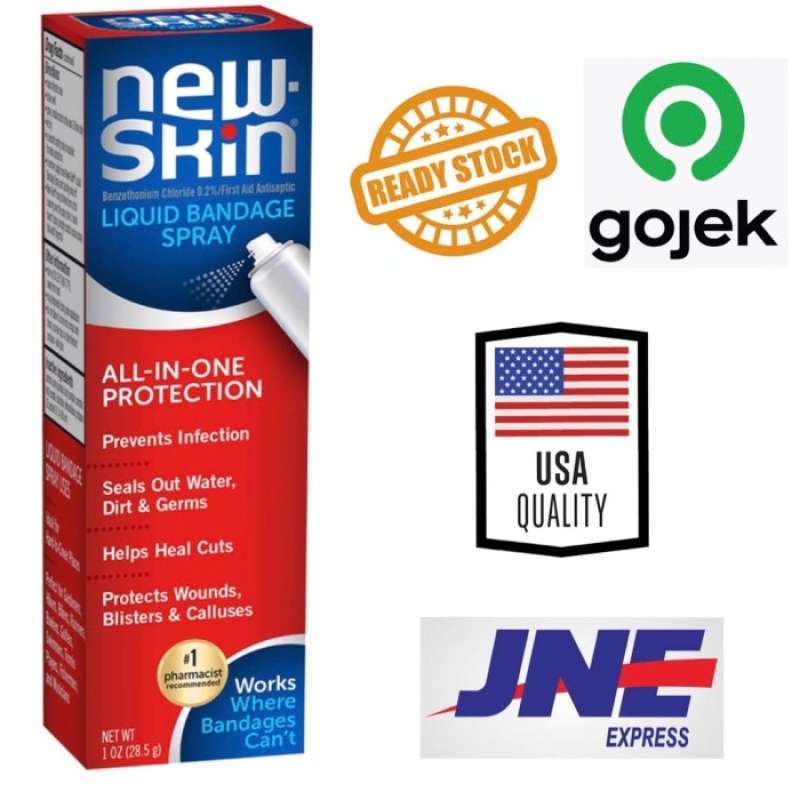 Promo NEW SKIN LIQUID / SPRAY BANDAGE USA PRODUCTS Diskon 44 di