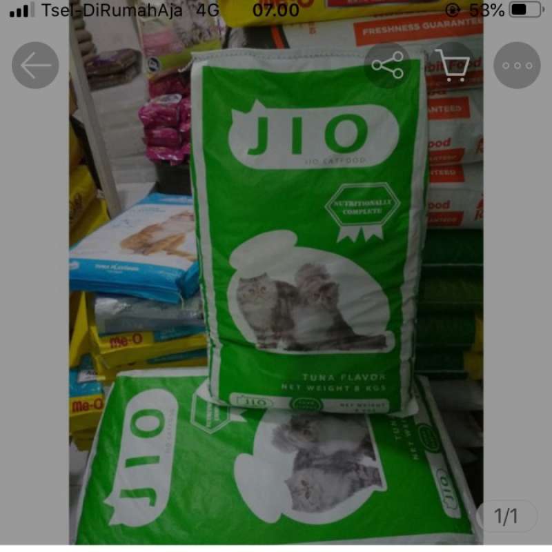Promo Jio 20 Kg Cat Food Hanya Gojek Dan Greb Diskon 33 di Seller