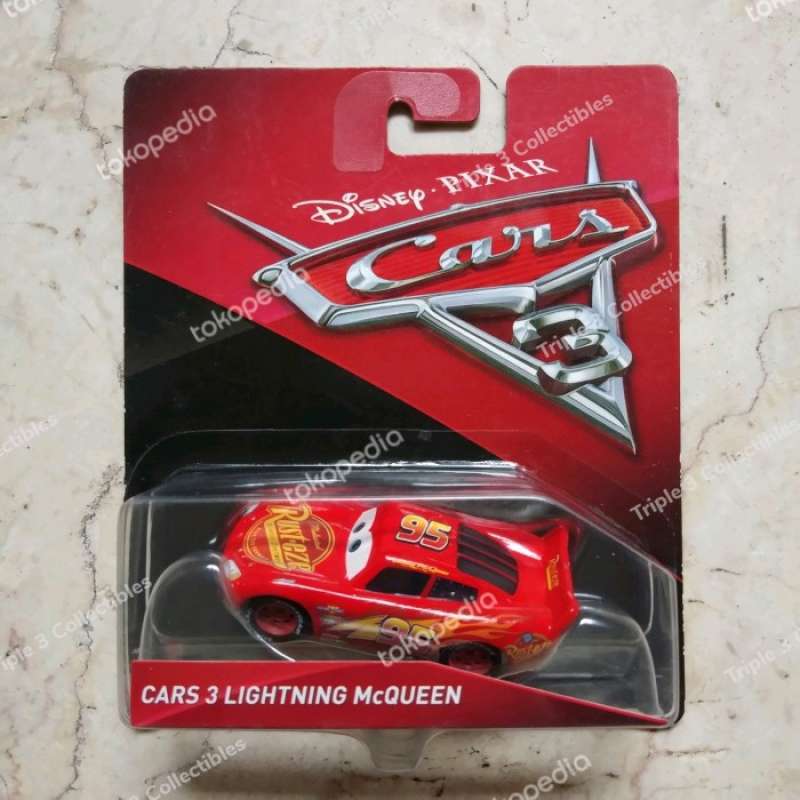 Promo Diecast 1/55 Mattel Disney Pixar CARS 3 LIGHTNING MCQUEEN Rusteze ...