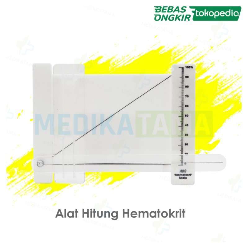 Promo Alat Hitung Hematokrit - Skala Hematokrit - Haematocrit Scale ...