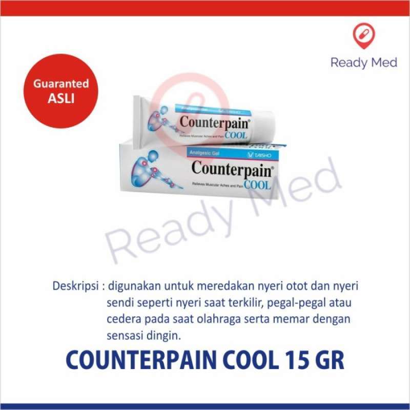 Promo Counterpain Cool 15Gr, 30Gr, 60Gr Cream Nyeri Otot & Sendi Diskon ...