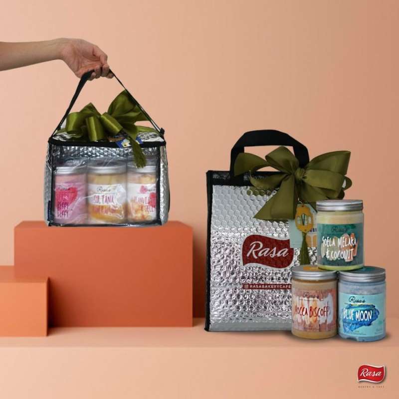 Jual AUTHENTIC HAMPERS ICE CREAM JARS PT HAZES RASA BAKERY BANDUNG