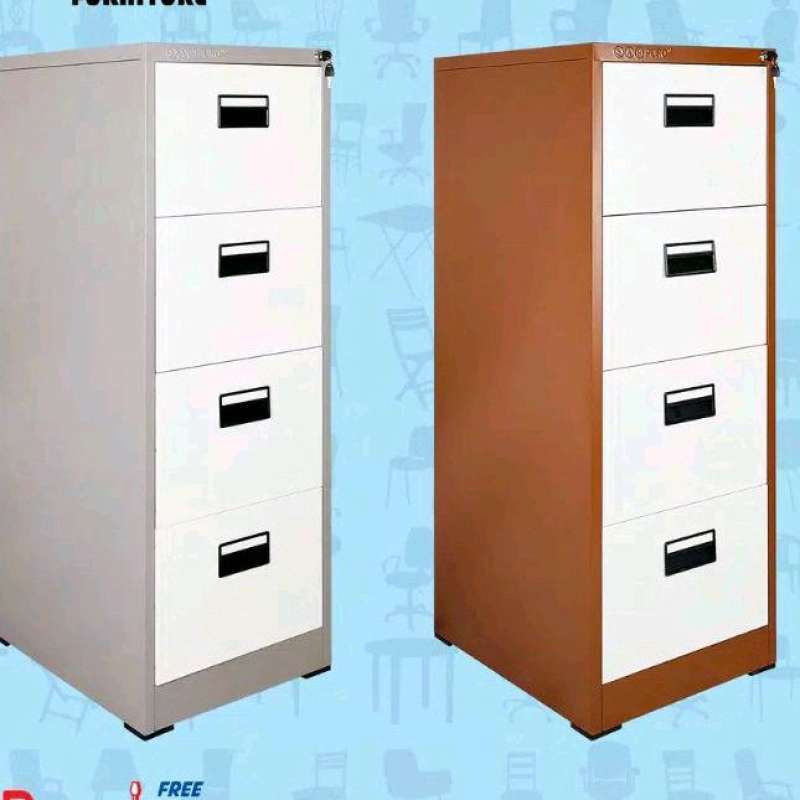 Jual Rak Arsip Lemari Arsip Filing Kabinet 4 Laci Filing Cabinet 4 ...