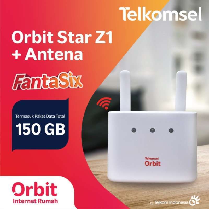 Jual Telkomsel Modem Orbit Z1 Modem Wifi 4g Hi Speed With Antenna Di ...