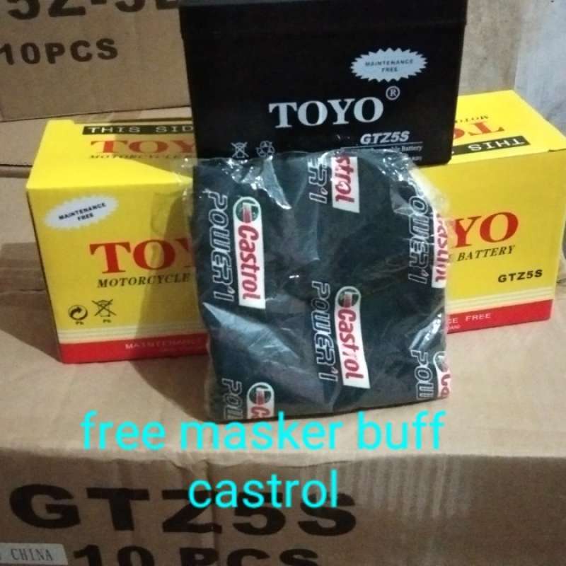 Promo AKI TOYO GTZ5S Diskon 23% di Seller Karbura Store - Duri Kepa