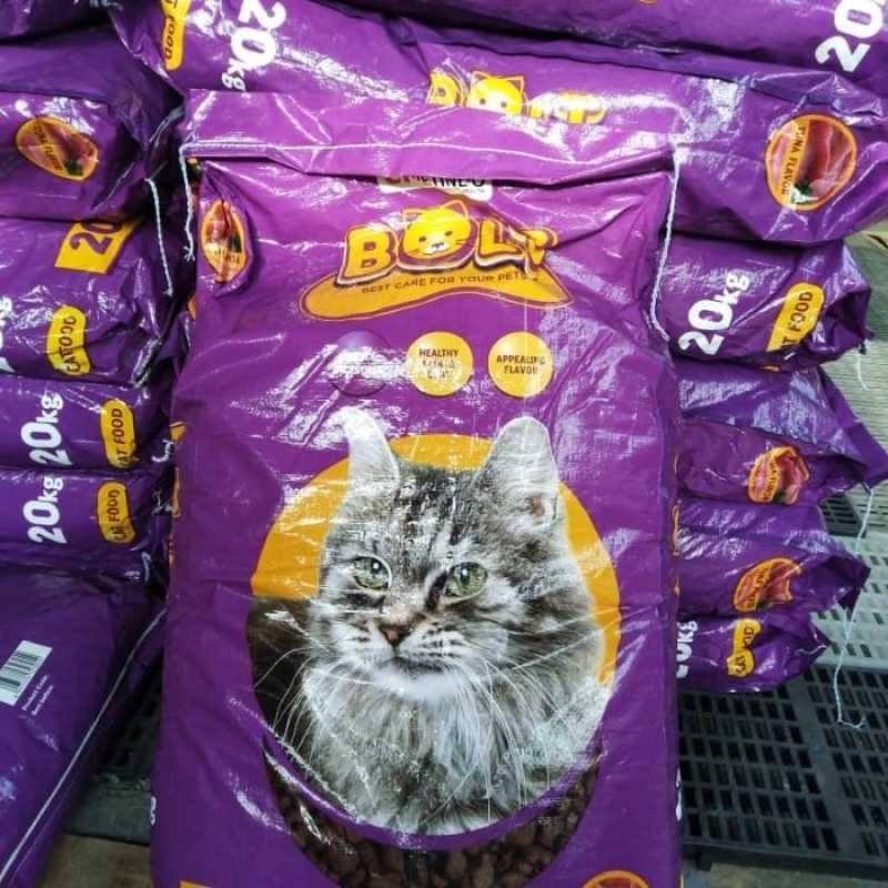 Jual BOLT KUCING MAKANAN KUCING 20 KG CAT FOOD BOLT SUPER NUTRISI