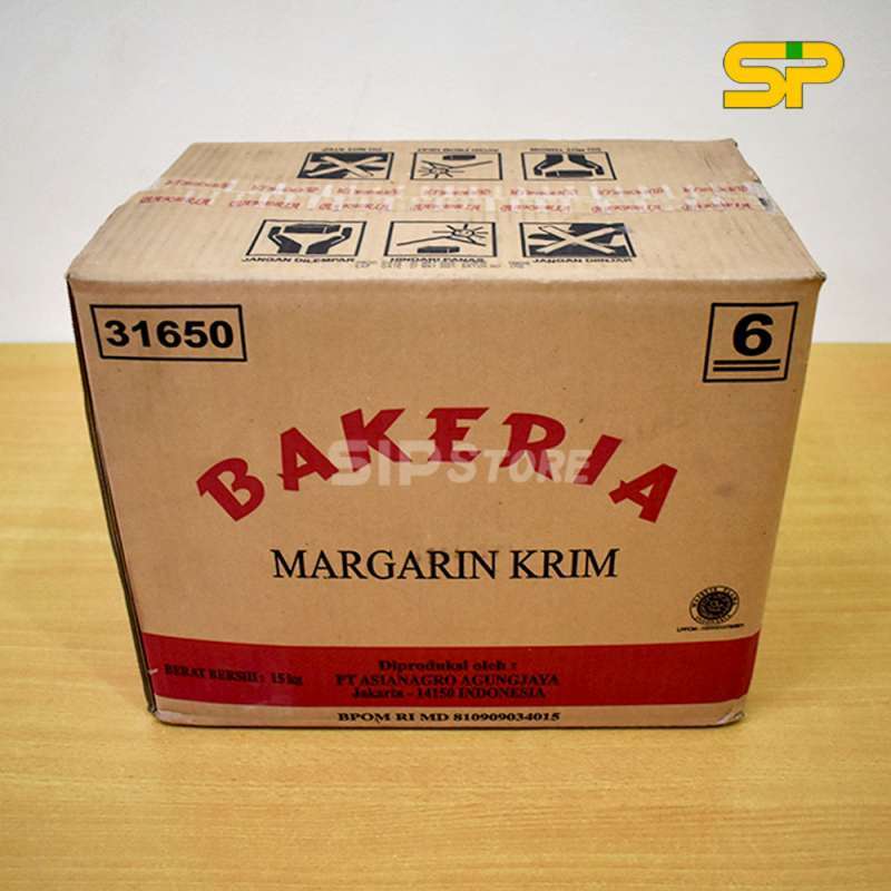 Jual Margarine Bakeria Cream Margarin Butter Mentega 15 kg di Seller