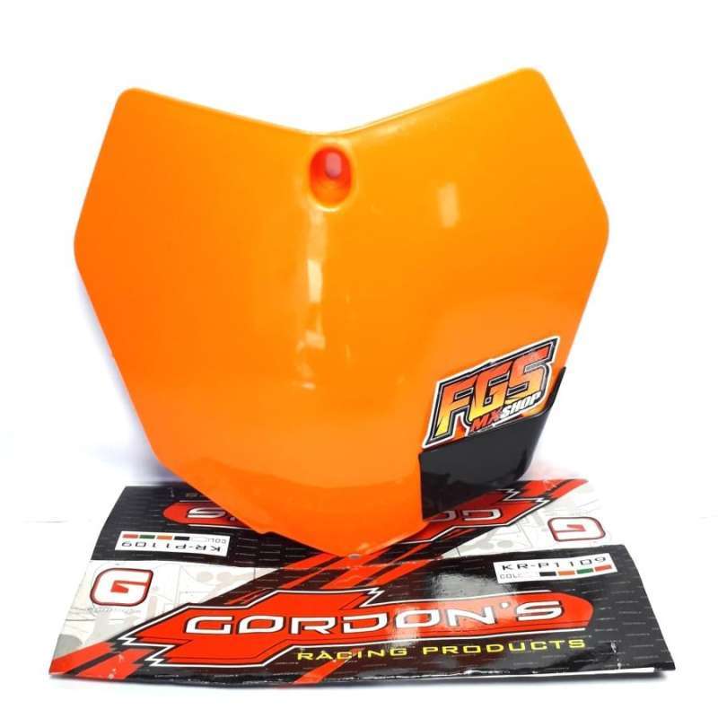 Jual PAPAN NOMOR KTM SIXDAY GORDON BODY SET KLX GORDON di Seller