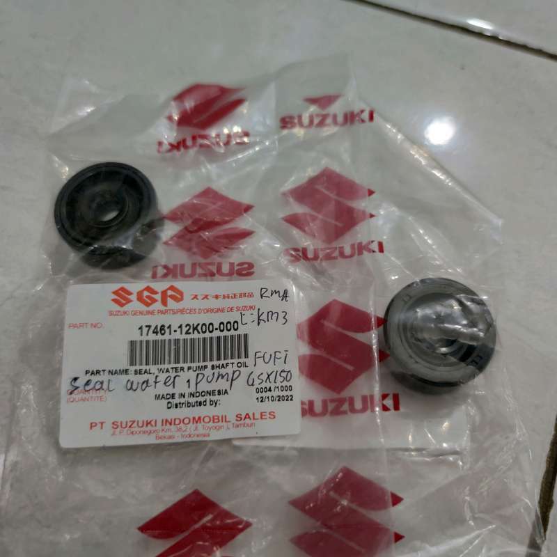 Jual Seal waterpump gsx satria injeksi sill water pump fufi gsx di