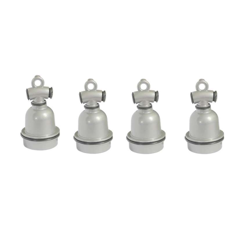 Promo 4 Piece E27 Waterproof Aluminium Bulb Heater Holder Lamp Socket