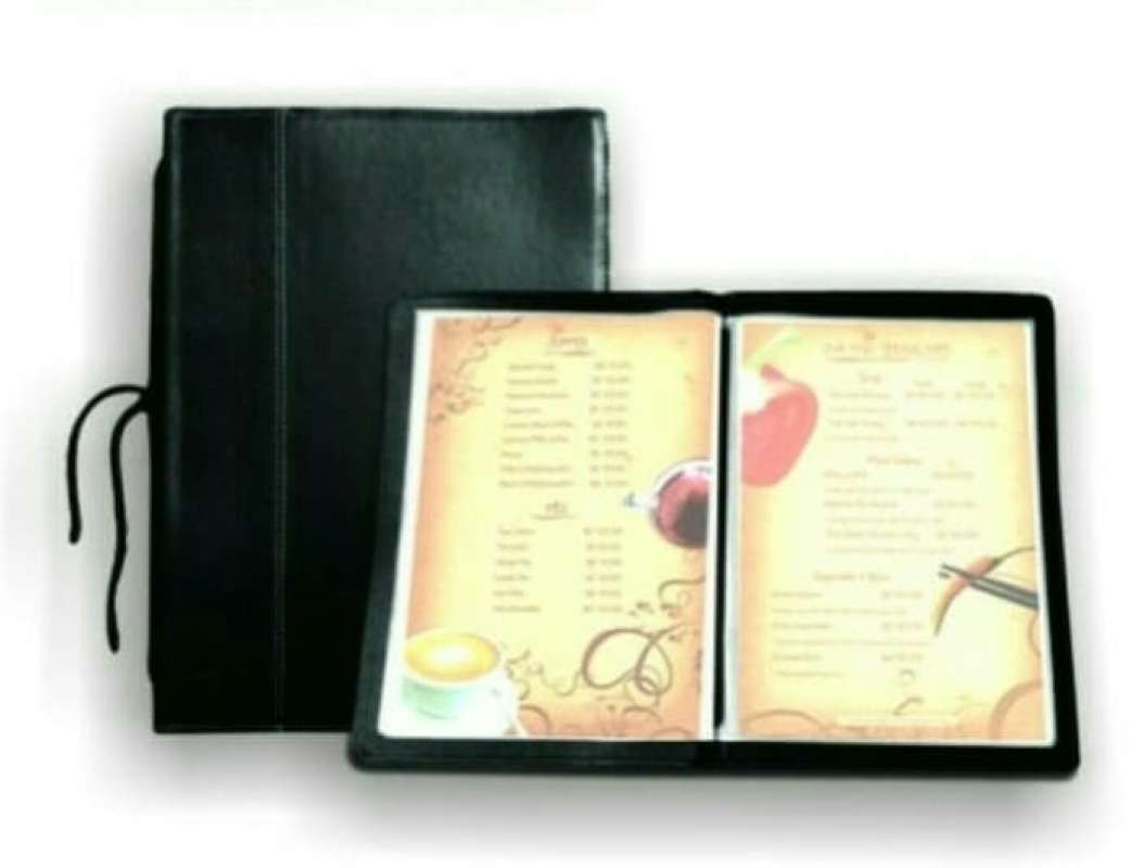 Jual Menu Holder Buku menu A4 10 pocket the best di Seller Grock Store