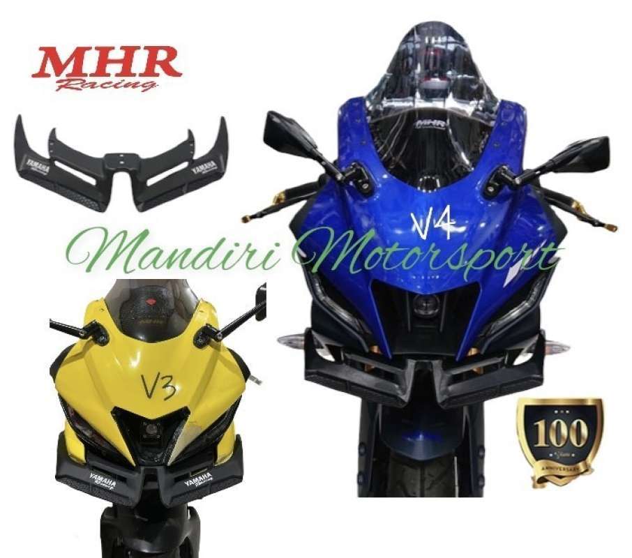 Promo Wingled Motor Yamaha R15 V4 / R15 V3 ABS Plastik MHR Diskon 23% ...