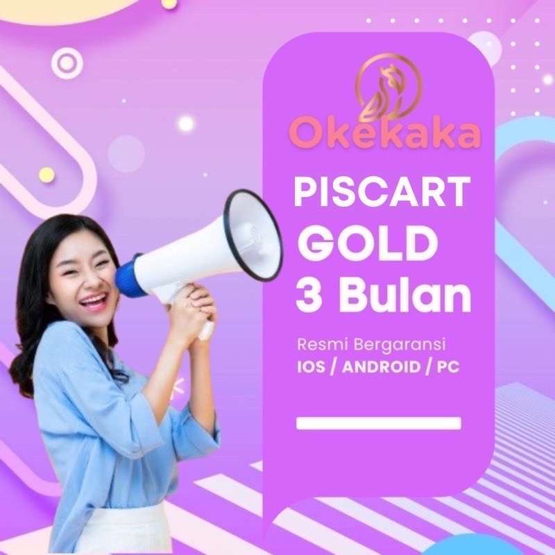Jual Picsart Gold Premium 3 Bulan Private Ios / Android di Seller