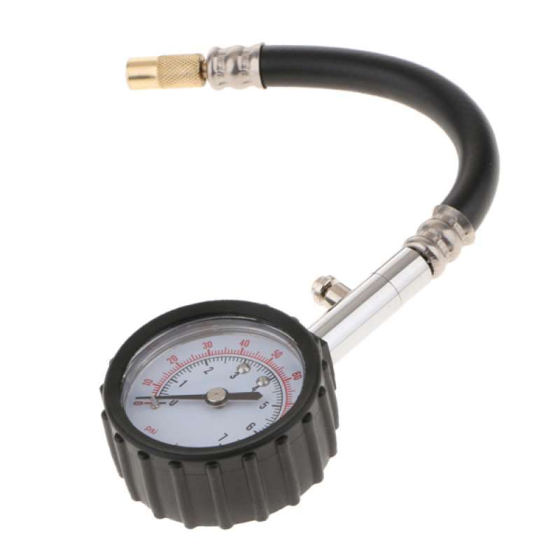 Jual Auto Motor Car Truck Bike Tyre Tire Air Pressure Gauge Dial Meter ...