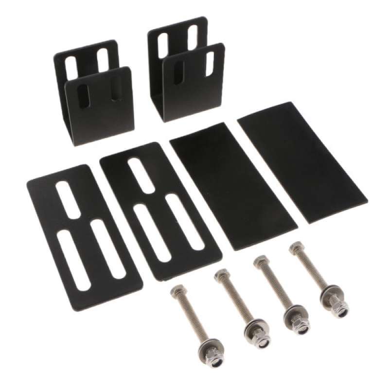 Promo Pair Car SUV Camper Roof Rack Mount Bracket Clamps LED Work Light