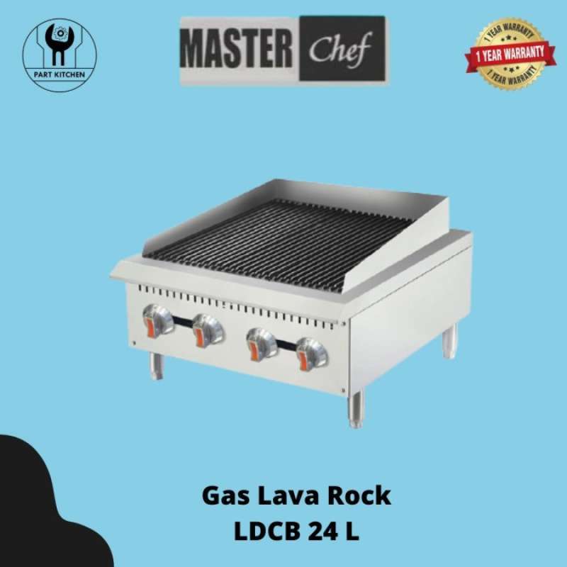 Promo Masterchef Gas Lava Rock Ldcb24L/ Gas Grill 2 Burner Diskon 23