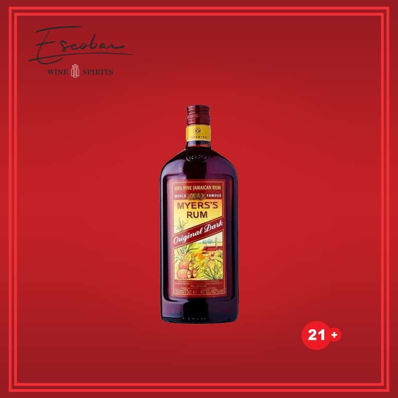 Jual Myers Original Dark Rum 750ml di Seller Escobar Official Store