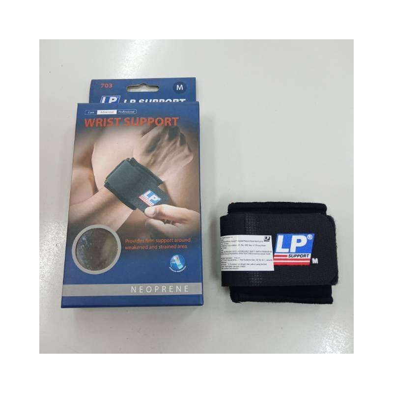 Jual Wrist support dekker pelindung pergelangan tangan lilit Lp 703