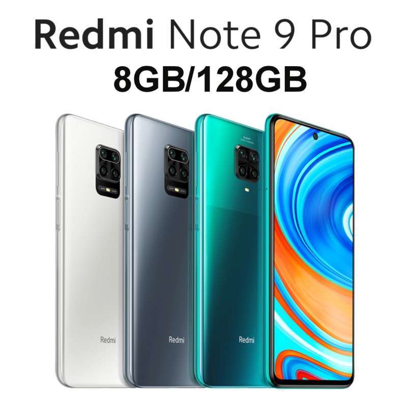 Jual CP - Xiaomi Redmi Note 9 Pro [8 GB/ 128 GB] - Resmi Xiaomi