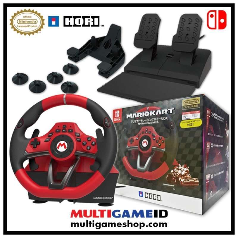 Promo Switch Mario Kart “Premium” Steering Wheel and Pedal (HORI